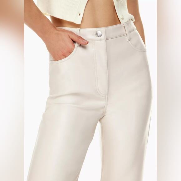 Wilfred Melina Super High Matte Pearl Mate Pant, Size 2 - Picture 10 of 11